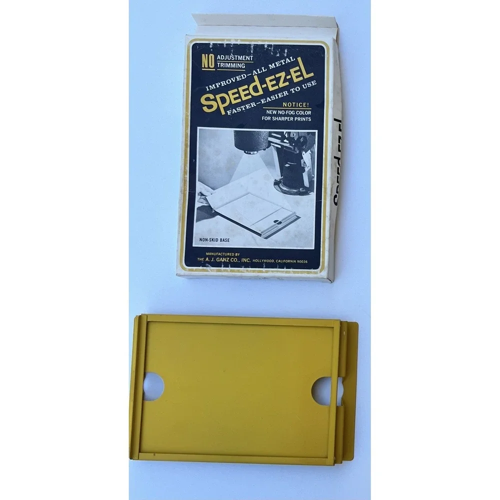 Vintage AJ Ganz All Metal Speed-Ez-El original box, 5x7